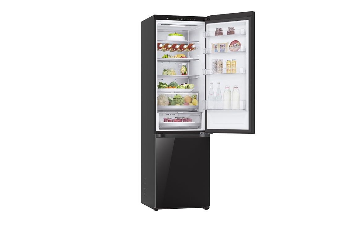 LG Kombinovani frižider sa donjim zamrzivačem, DoorCooling+™ tehnologija, kapacitet 387L, Otvorena hrana sa leve strane, GBB72BM9DQ, thumbnail 8