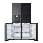 LG InstaView™ Multi-Door frižider, DoorCooling+™, Craft Ice™ i ThinQ™ tehnologija, kapacitet 638L, Otvorena hrana sa leve strane, GMG960EVEE, thumbnail 13