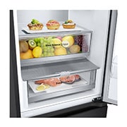 LG Kombinovani frižider sa donjim zamrzivačem, DoorCooling+™ tehnologija, kapacitet 344L, Fioka sa hranom, GBV5150DEP, thumbnail 6