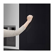 LG InstaView™ Side-by-Side frižider, DoorCooling+™ i ThinQ™ tehnologija, kapacitet 635L, Prikaz detalja fioke, GSGV80PYLL, thumbnail 5