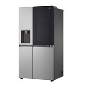 LG InstaView™ Side-by-Side frižider, DoorCooling+™ i ThinQ™ tehnologija, kapacitet 635L, Pogled sa leve strane, GSGV80PYLL, thumbnail 15