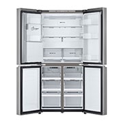 LG Multi-Door frižider, ThinQ™ tehnologija, kapacitet 506L, Prednja sva vrata otvorena bez pogleda na hranu, GML860PYFE, thumbnail 2