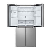 LG Multi-Door frižider, ThinQ™ tehnologija, kapacitet 506L, Prednja gornja vrata otvorena bez pogleda na hranu, GML860PYFE, thumbnail 5