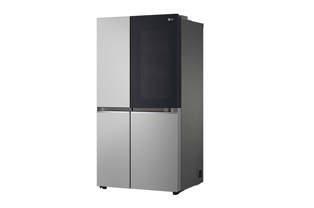 LG InstaView™ Side-by-Side frižider, DoorCooling+™ i ThinQ™ tehnologija, kapacitet 655L, Pogled sa desne strane, GSVV80PYLL, thumbnail 13
