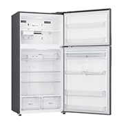 LG Kombinovani frižider sa gornjim zamrzivačem, DoorCooling+™ tehnologija, kapacitet 592L, Leva strana otvorena bez hrane, GTF916PZPED, thumbnail 10