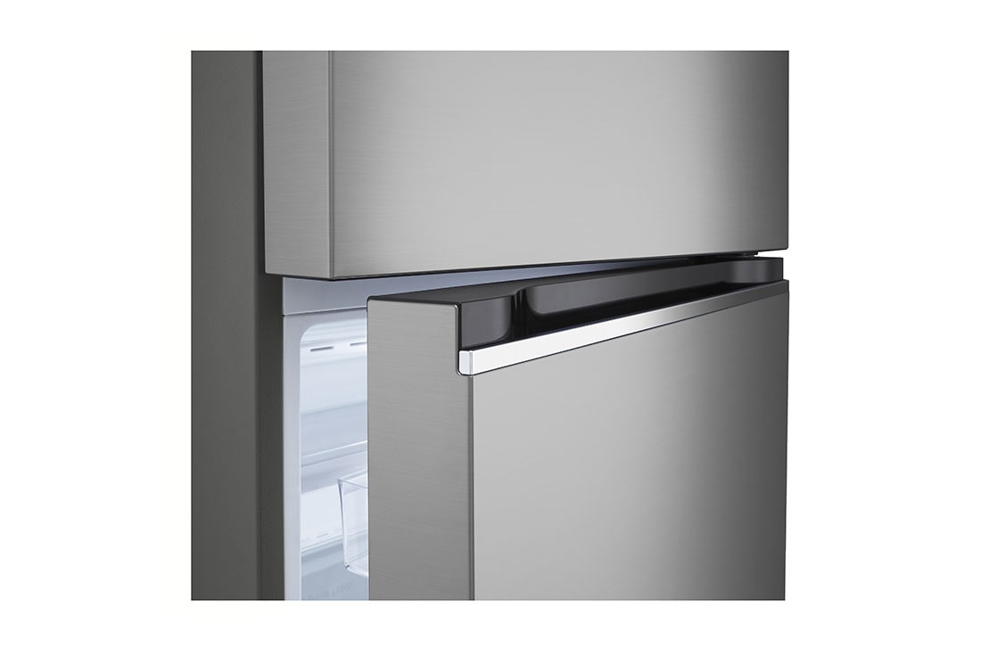 LG Kombinovani frižider sa gornjim zamrzivačem, DoorCooling+™ tehnologija, ThinQ™, kapacitet 461L, Leva strana otvorena bez hrane, GTBV44PYBKD, thumbnail 7