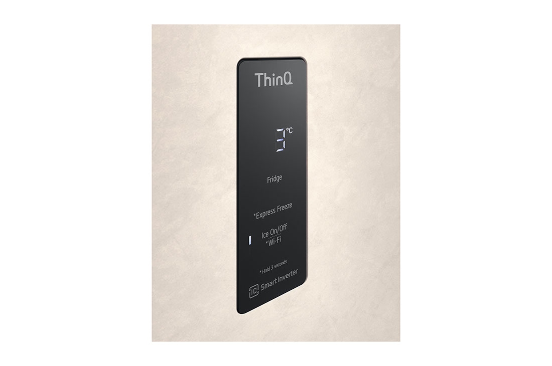 LG Kombinovani frižider sa gornjim zamrzivačem, DoorCooling+™ tehnologija, ThinQ™, kapacitet 461L, ThinQ smart inverter, GTBV44SEBKD, thumbnail 12