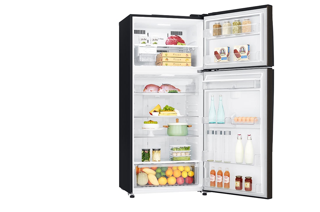 LG Kombinovani frižider sa gornjim zamrzivačem, DoorCooling+™ tehnologija, kapacitet 509L, Otvorena hrana sa leve strane, GTF744BLPED, thumbnail 13