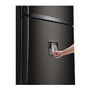 LG Kombinovani frižider sa gornjim zamrzivačem, DoorCooling+™ tehnologija, kapacitet 509L, Door cooling i LED osvetljenje, GTF744BLPED, thumbnail 5