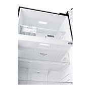 LG Kombinovani frižider sa gornjim zamrzivačem, DoorCooling+™ tehnologija, kapacitet 509L, Pogled odozgo spreda, GTF744BLPED, thumbnail 11