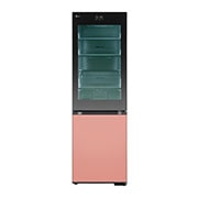 LG InstaView™ sa MoodUP™ frižiderom sa donjim zamrzivačem ThinQ™ tehnologijom, kapacitet 352 L, Pogled Spreda, GBG719MDNN, thumbnail 1