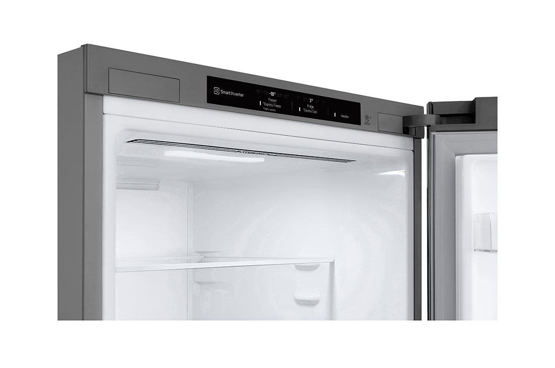 LG Kombinovani frižider sa donjim zamrzivačem, DoorCooling⁺™ tehnologija, kapacitet 387L, Prikaz detalja fioke, GBV22L0EPY, thumbnail 6