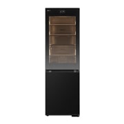 LG InstaView™ kombinovani frižider sa donjim zamrzivačem, DoorCooling<sup>+</sup>™ tehnologija, ThinQ™, kapacitet 349L, Pogled Spreda, GBG7190CEV, thumbnail 1
