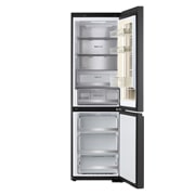LG InstaView™ kombinovani frižider sa donjim zamrzivačem, DoorCooling<sup>+</sup>™ tehnologija, ThinQ™, kapacitet 349L, Prednja sva vrata otvorena bez pogleda na hranu, GBG7190CEV, thumbnail 3
