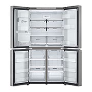 LG Multi-Door frižider, ThinQ™ tehnologija, kapacitet 637L, Prednja sva vrata otvorena bez pogleda na hranu, GML960PYFE, thumbnail 3
