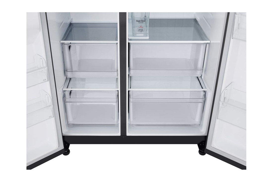 LG Door-in-Door™ Side-by-Side frižider, kapacitet 641L, Posuda za led  pogled 1, GSJC41EPPE, thumbnail 8