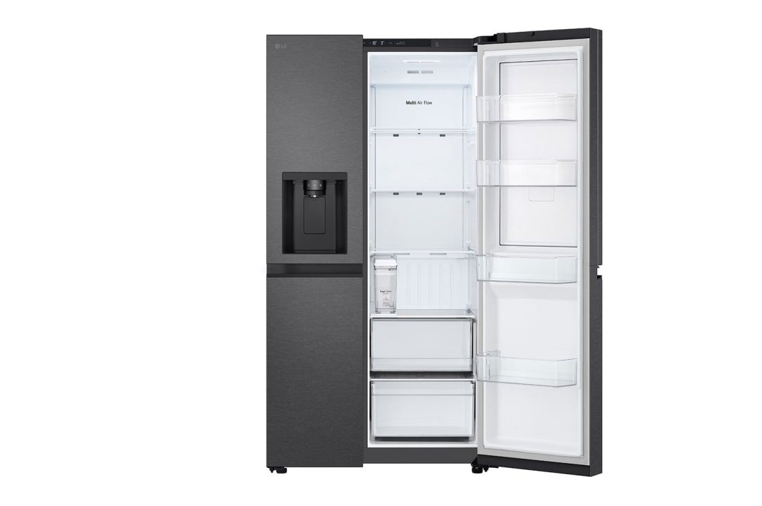 LG Door-in-Door™ Side-by-Side frižider, kapacitet 641L, Leva strana otvorena bez hrane, GSJC41EPPE, thumbnail 12