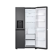 LG Door-in-Door™ Side-by-Side frižider, kapacitet 641L, Leva strana otvorena bez hrane, GSJC41EPPE, thumbnail 12