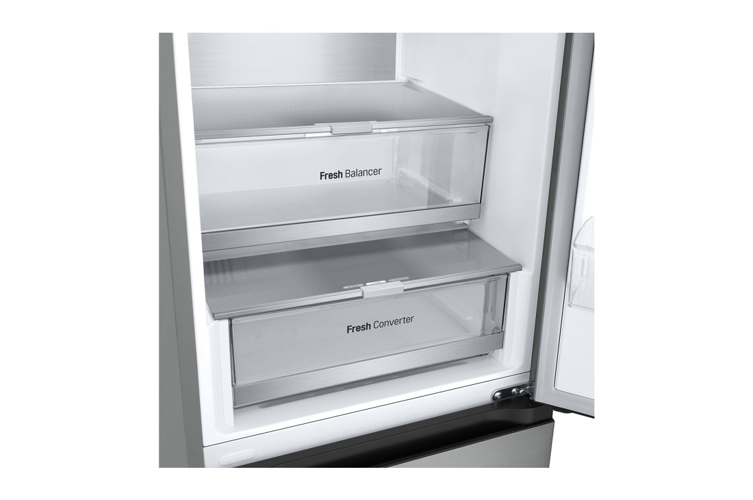 LG Kombinovani frižider sa donjim zamrzivačem, DoorCooling+™ tehnologija, kapacitet 344L, Otvorena hrana sa leve strane, GBV7180DPY, thumbnail 11