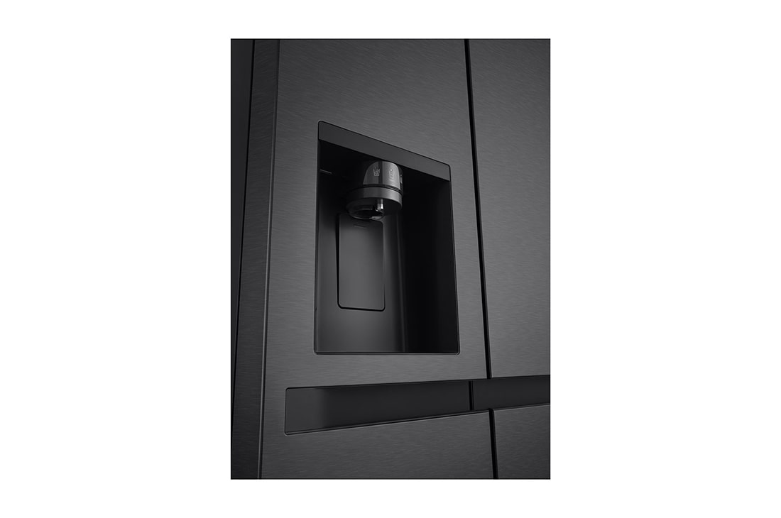 LG Side-by-Side frižider, kapacitet 641L, Prikaz detalja ručke, GSLC41EPPE, thumbnail 6