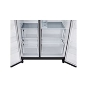 LG Side-by-Side frižider, kapacitet 641L, Posuda za led  pogled, GSLC41EPPE, thumbnail 8