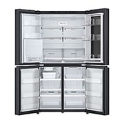 LG InstaView™ Multi-Door frižider, DoorCooling+™ tehnologija, ThinQ™, kapacitet 646L, Prednja sva vrata otvorena bez pogleda na hranu, GMK960EV2E, thumbnail 3