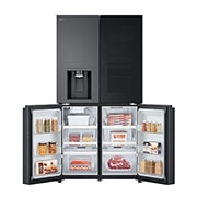 LG InstaView™ Multi-Door frižider, DoorCooling+™ tehnologija, ThinQ™, kapacitet 646L, Prikaz detalja ručke, GMK960EV2E, thumbnail 10