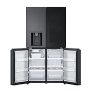LG InstaView™ Multi-Door frižider, DoorCooling+™ tehnologija, ThinQ™, kapacitet 646L, Pogled sa leve strane, GMK960EV2E, thumbnail 12