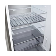 LG Kombinovani frižider sa donjim zamrzivačem, DoorCooling+™ tehnologija, ThinQ™, kapacitet 333L, Prikaz detalja fioke, GBBS514CPY, thumbnail 9
