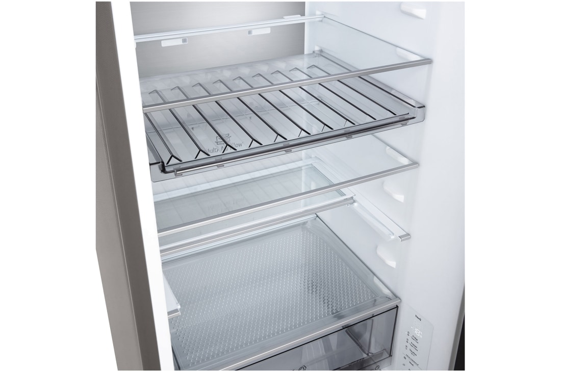 LG Kombinovani frižider sa donjim zamrzivačem, DoorCooling+™ tehnologija, ThinQ™, kapacitet 375L, Posuda za led  pogled 2, GBBS524CPY, thumbnail 8