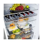 LG Kombinovani frižider sa donjim zamrzivačem, DoorCooling+™ tehnologija, ThinQ™, kapacitet 465L, Prikaz detalja fioke, GBBW726CMB, thumbnail 10