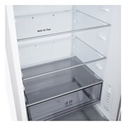 LG Kombinovani frižider sa donjim zamrzivačem, DoorCooling+™ tehnologija, ThinQ™, kapacitet 333L, Pogled sa desne strane, GBBSJ10DSW, thumbnail 14