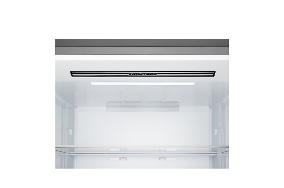 LG Kombinovani frižider sa donjim zamrzivačem, DoorCooling+™ tehnologija, ThinQ™, kapacitet 465L, Prednja sva vrata otvorena bez pogleda na hranu, GBBW322CPY, thumbnail 3