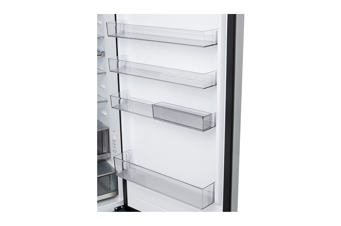 LG Kombinovani frižider sa donjim zamrzivačem, DoorCooling+™ tehnologija, ThinQ™, kapacitet 465L, Posuda za led  pogled 2, GBBW322CPY, thumbnail 8