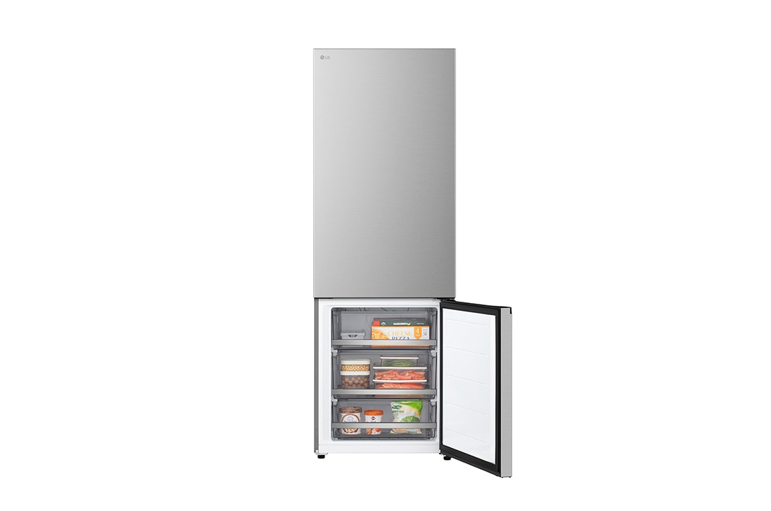 LG Kombinovani frižider sa donjim zamrzivačem, DoorCooling+™ tehnologija, ThinQ™, kapacitet 465L, Prikaz detalja fioke, GBBW322CPY, thumbnail 10