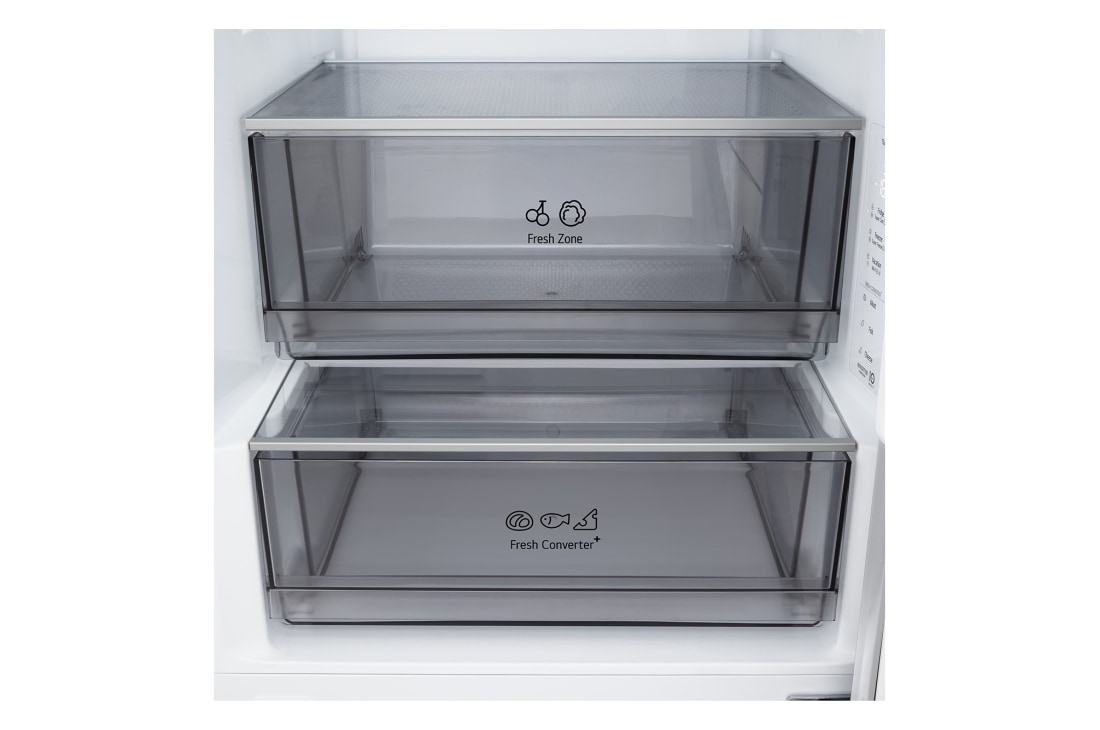 LG Kombinovani frižider sa donjim zamrzivačem, DoorCooling+™ tehnologija, ThinQ™, kapacitet 375L, Posuda za led  pogled 1, GBBSJ2CCPY, thumbnail 8