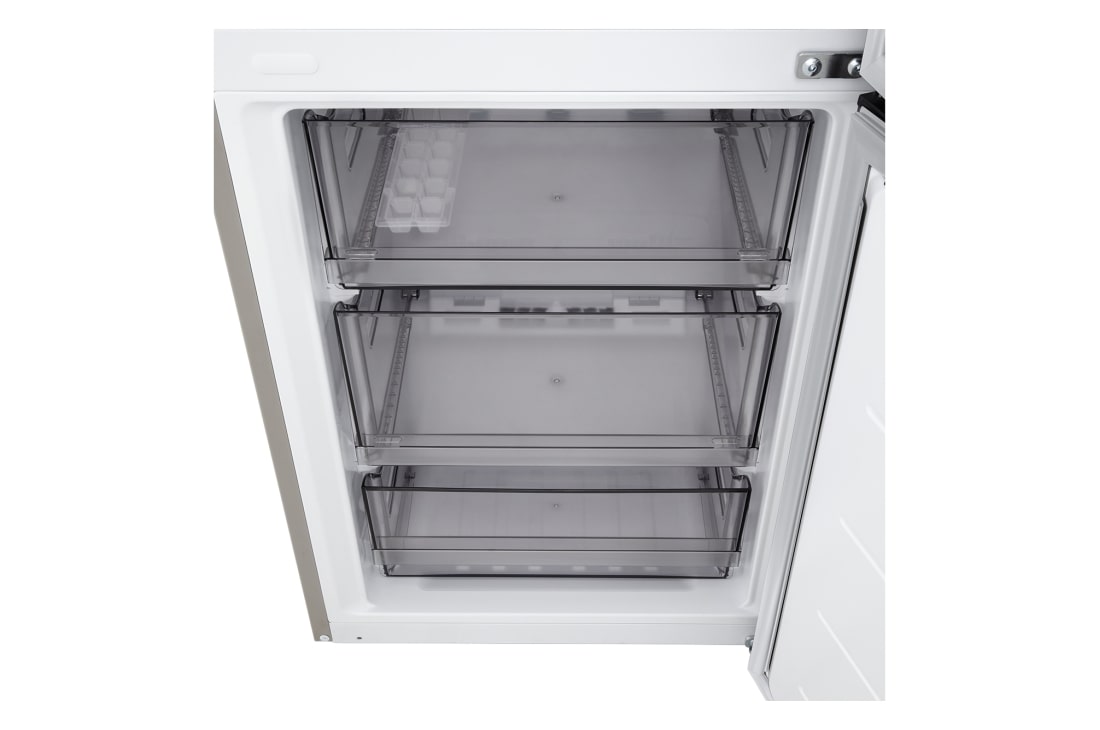LG Kombinovani frižider sa donjim zamrzivačem, DoorCooling+™ tehnologija, ThinQ™, kapacitet 375L, Posuda za led  pogled 2, GBBSJ2CCPY, thumbnail 9