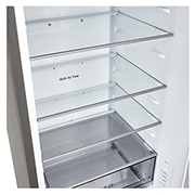 LG Kombinovani frižider sa donjim zamrzivačem, DoorCooling+™ tehnologija, ThinQ™, kapacitet 375L, Fioka bez hrane, GBBSJ2CCPY, thumbnail 7