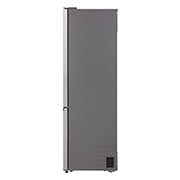 LG Kombinovani frižider sa donjim zamrzivačem, DoorCooling+™ tehnologija, ThinQ™, kapacitet 375L, Bočni pogled, GBBSJ2CCPY, thumbnail 15