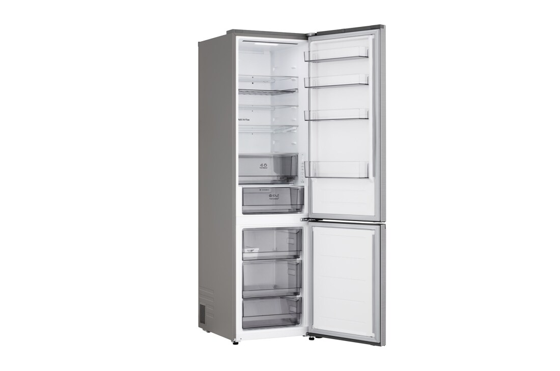 LG Kombinovani frižider sa donjim zamrzivačem, DoorCooling+™ tehnologija, ThinQ™, kapacitet 375L, Leva strana otvorena bez hrane, GBBS322CPY, thumbnail 15