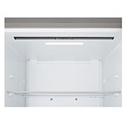 LG Kombinovani frižider sa donjim zamrzivačem, DoorCooling+™ tehnologija, ThinQ™, kapacitet 375L, Fioka sa hranom, GBBS322CPY, thumbnail 6