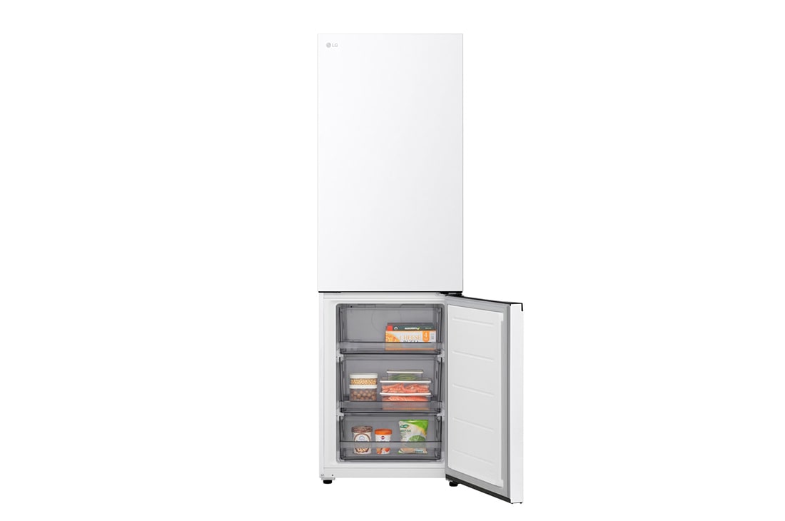 LG Kombinovani frižider sa donjim zamrzivačem, DoorCooling+™ tehnologija, ThinQ™, kapacitet 333L, Fioka sa hranom, GBBSJ10ESW, thumbnail 6