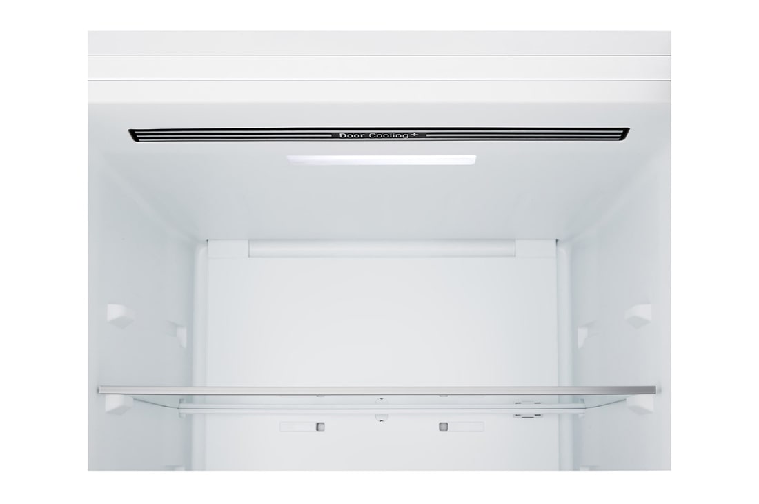 LG Kombinovani frižider sa donjim zamrzivačem, DoorCooling+™ tehnologija, ThinQ™, kapacitet 333L, Leva strana otvorena bez hrane, GBBSJ10ESW, thumbnail 8