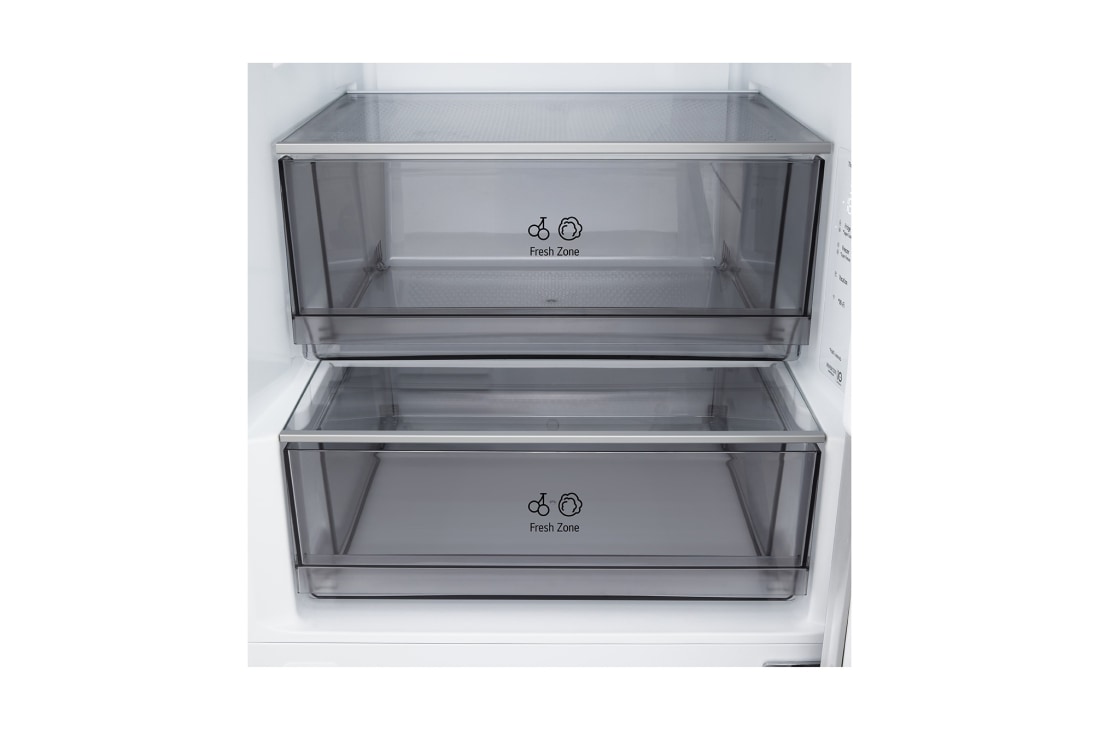 LG Kombinovani frižider sa donjim zamrzivačem, DoorCooling+™ tehnologija, ThinQ™, kapacitet 375L, Kombinovani frižider sa donjim zamrzivačem, DoorCooling+™ tehnologija, ThinQ™, kapacitet 375L, GBBSJ20EPY, thumbnail 7