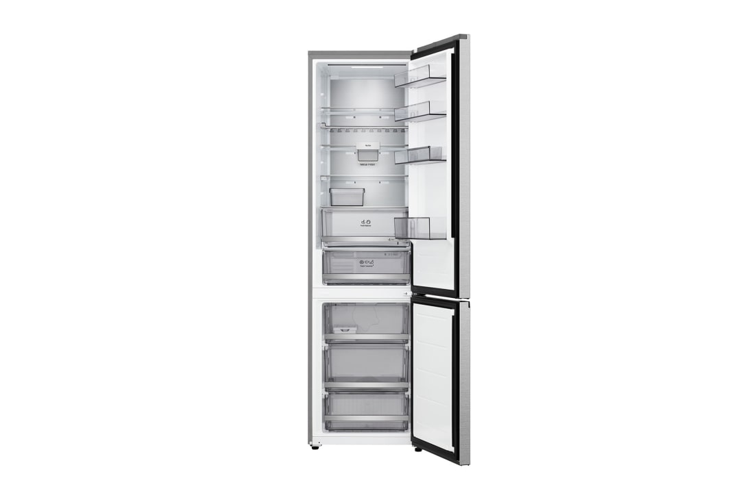 LG Kombinovani frižider sa donjim zamrzivačem, DoorCooling+™ tehnologija, ThinQ™, kapacitet 375L, Kombinovani frižider sa donjim zamrzivačem, DoorCooling+™ tehnologija, ThinQ™, kapacitet 375L, GBBS726AMB, thumbnail 2