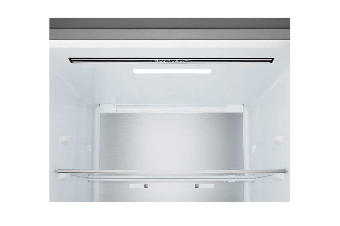 LG Kombinovani frižider sa donjim zamrzivačem, DoorCooling+™ tehnologija, ThinQ™, kapacitet 375L, Kombinovani frižider sa donjim zamrzivačem, DoorCooling+™ tehnologija, ThinQ™, kapacitet 375L, GBBS726AMB, thumbnail 6