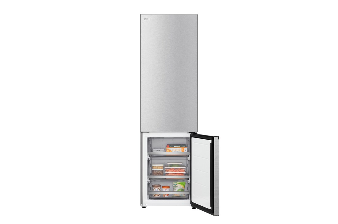 LG Kombinovani frižider sa donjim zamrzivačem, DoorCooling+™ tehnologija, ThinQ™, kapacitet 375L, Kombinovani frižider sa donjim zamrzivačem, DoorCooling+™ tehnologija, ThinQ™, kapacitet 375L, GBBS726CMB, thumbnail 4