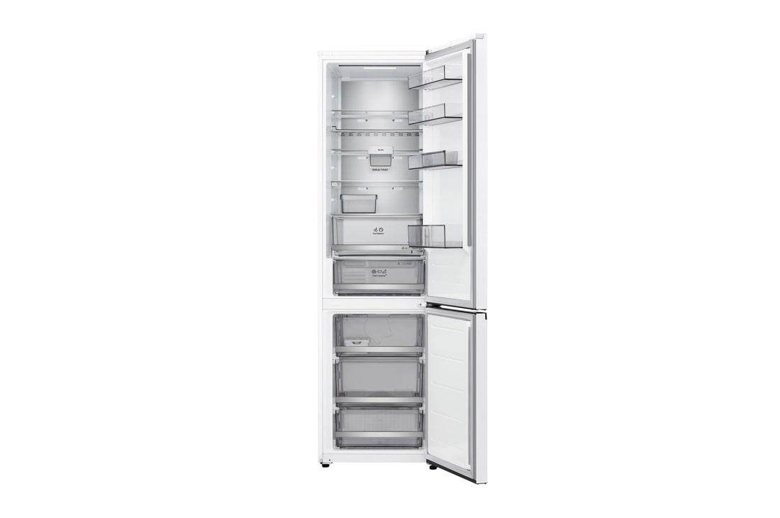 LG Kombinovani frižider sa donjim zamrzivačem, DoorCooling+™ tehnologija, ThinQ™, kapacitet 375L, Kombinovani frižider sa donjim zamrzivačem, DoorCooling+™ tehnologija, ThinQ™, kapacitet 375L, GBBS726CSW, thumbnail 2