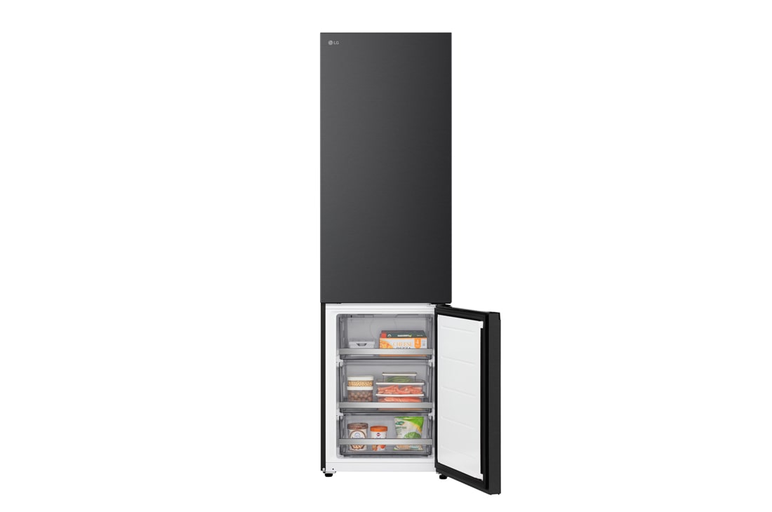 LG Kombinovani frižider sa donjim zamrzivačem, DoorCooling+™ tehnologija, ThinQ™, kapacitet 375L, Kombinovani frižider sa donjim zamrzivačem, DoorCooling+™ tehnologija, ThinQ™, kapacitet 375L, GBBS726CEV, thumbnail 4