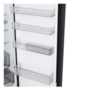 LG Kombinovani frižider sa donjim zamrzivačem, DoorCooling+™ tehnologija, ThinQ™, kapacitet 375L, Kombinovani frižider sa donjim zamrzivačem, DoorCooling+™ tehnologija, ThinQ™, kapacitet 375L, GBBS726CEV, thumbnail 9